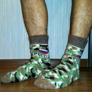 военные шерстяные носки