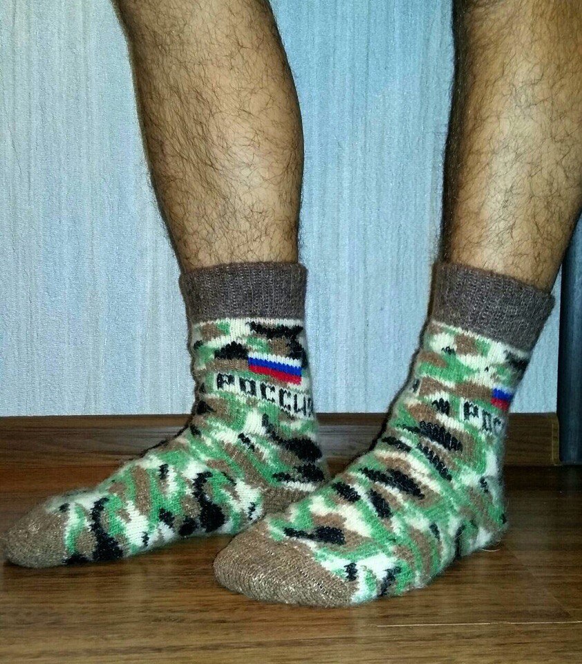 военные шерстяные носки