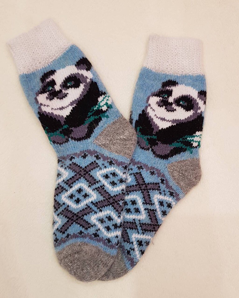 женские носки панда